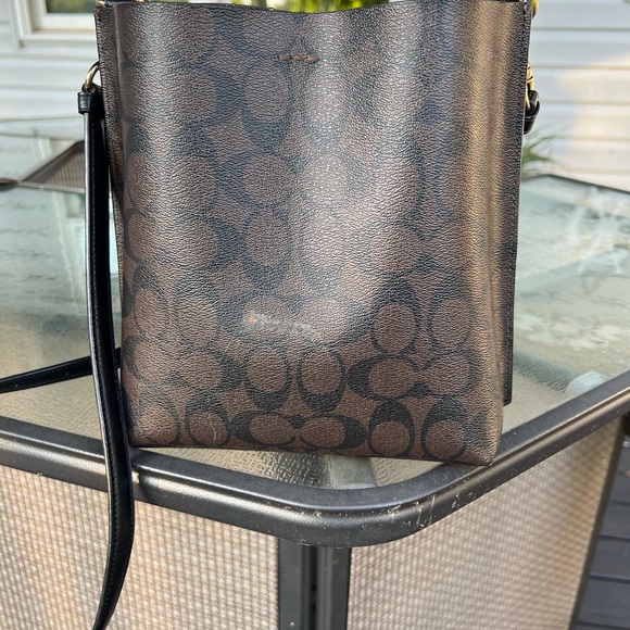 Mollie Coach bucket bag signature canvas - Picture 6 of 9